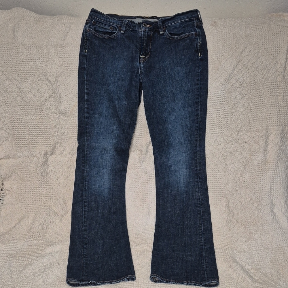 Lucky Brand Dark Blue Flare Jeans